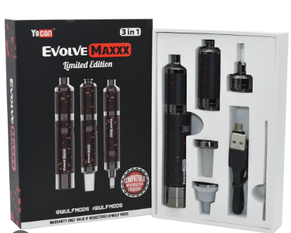 Yocan X Wulf Evolve Maxxx 3 in 1 Kit | Vype Vapor Wholesale Las Vegas